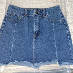 denim skirt